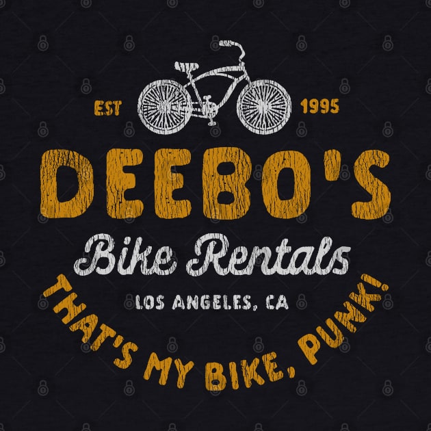 Deebo's Bike Rentals Vintage by Talkad